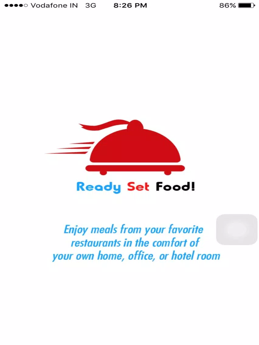 تصاویر Ready Set Food Customer App iPad 