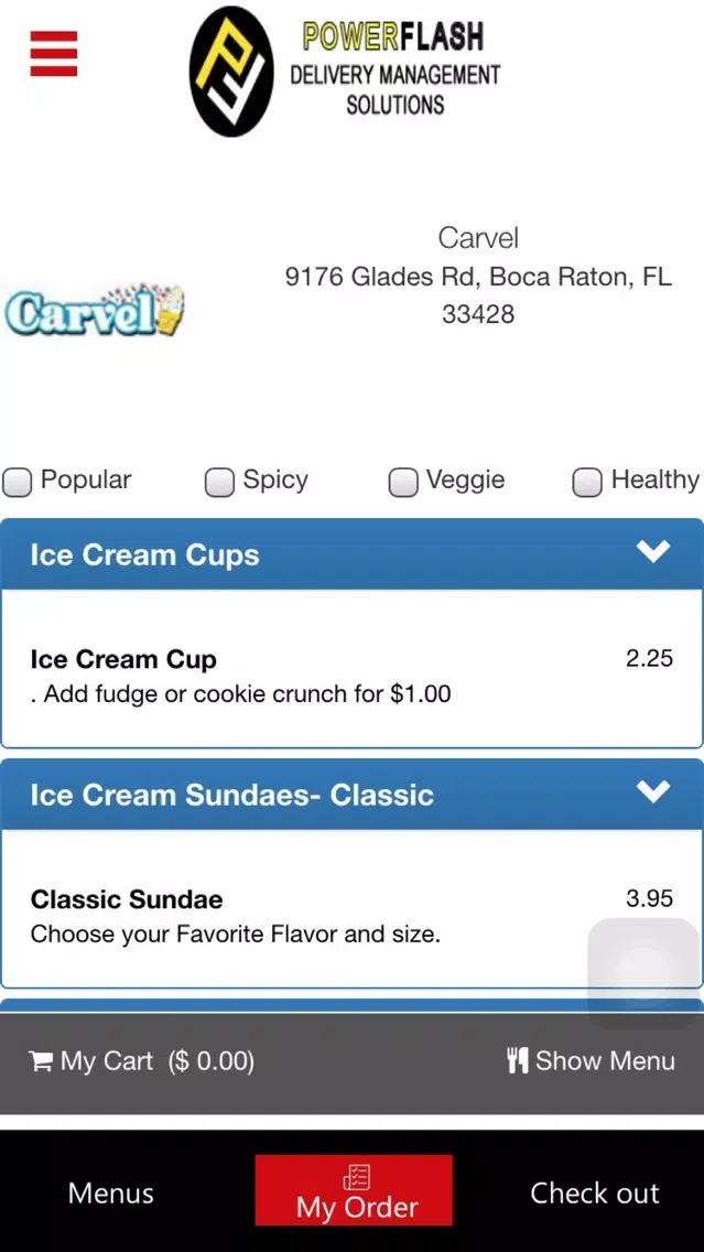 تصاویر Ready Set Food Customer App