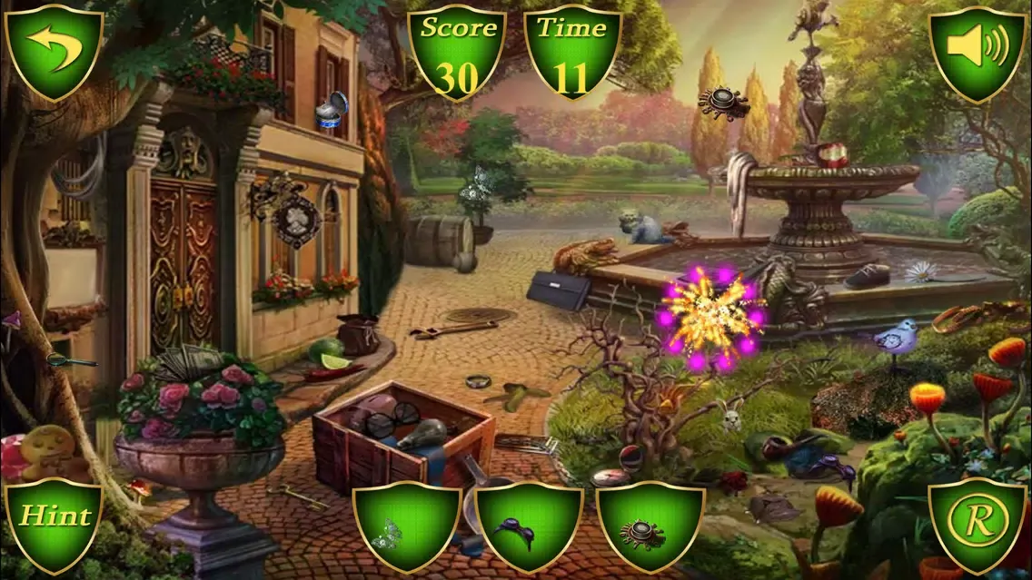 ภาพหน้าจอของ Hidden Objects Of The Dukes Messenger