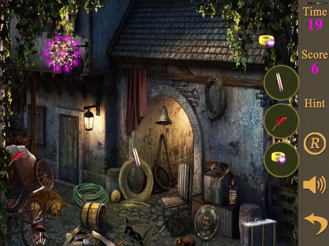 Capturas de tela do Hidden Objects Of A Kiss Of Eternal Life iPad 