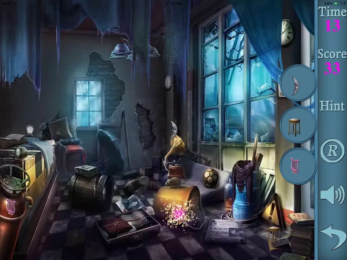 Tangkapan skrin Hidden Objects Of A Lost On The Road iPad 