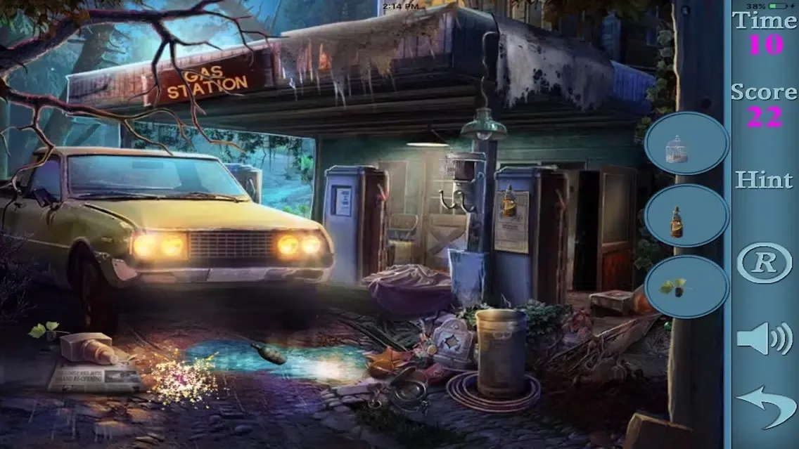 Tangkapan skrin Hidden Objects Of A Lost On The Road