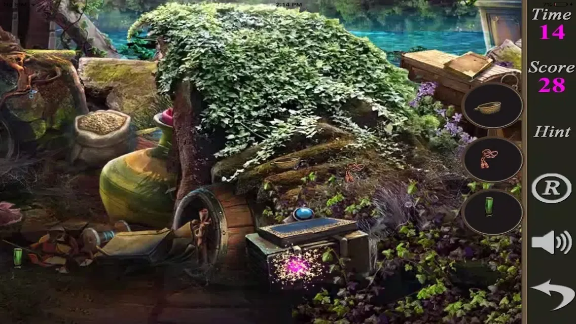 ภาพหน้าจอของ Hidden Objects Of A Secret Of Antela Island