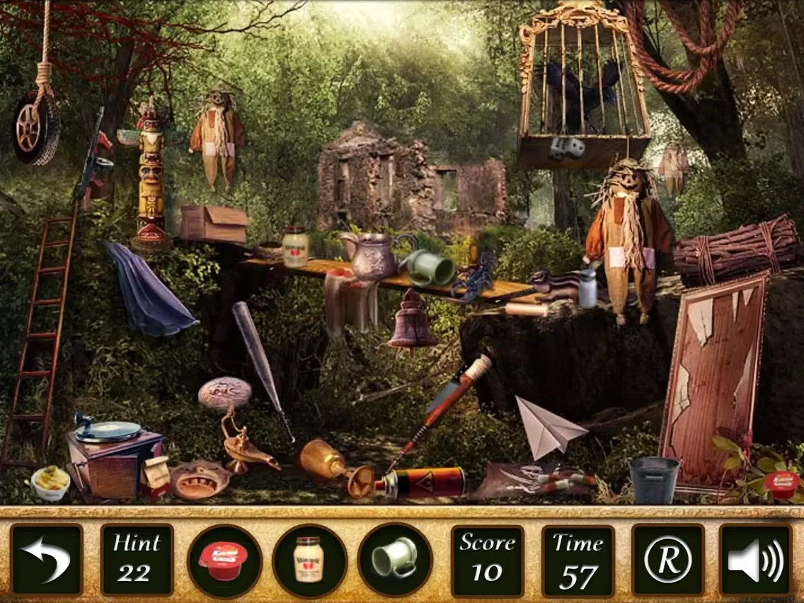 Screenshot di Hidden Objects Forest iPad