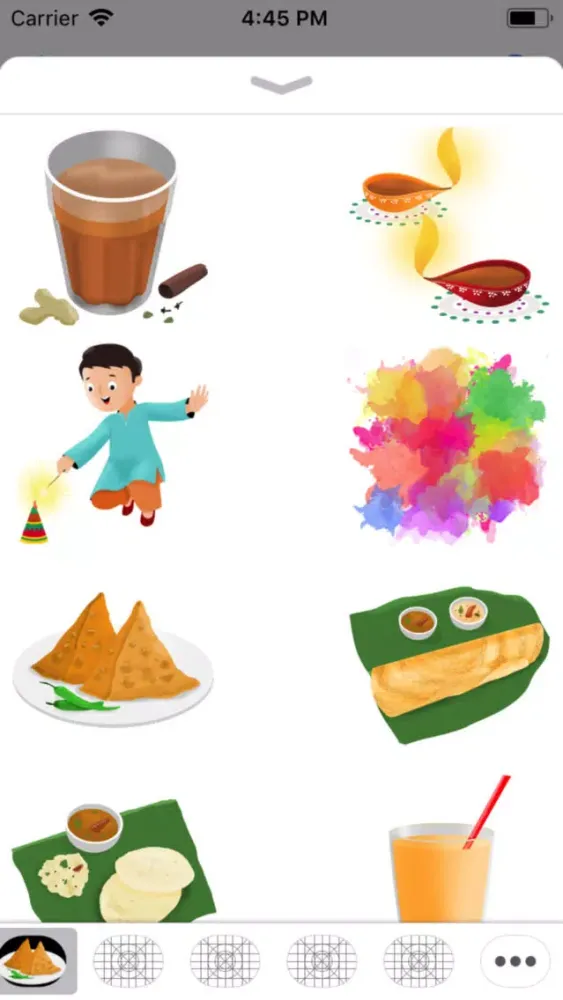 Indian Emojis and Sticker Pack应用截图