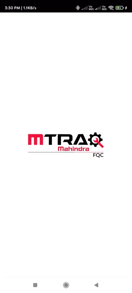 Mahindra mTraq FQC Screenshots