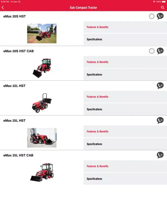 Mahindra USA Connect iPad  Ekran Görüntüleri