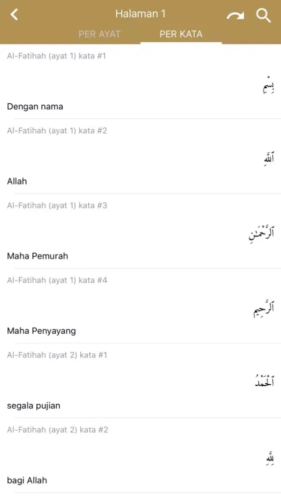 Qur'an Tadabbur Digital سکرین شاٹس
