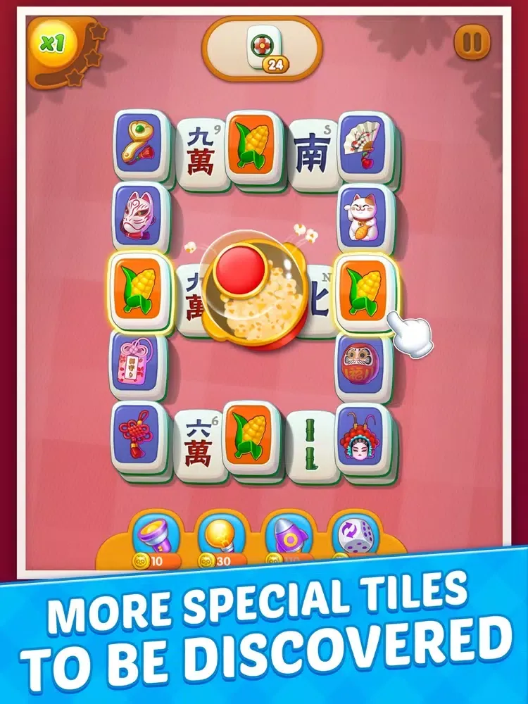Zrzuty ekranu Mahjong Food City iPad 