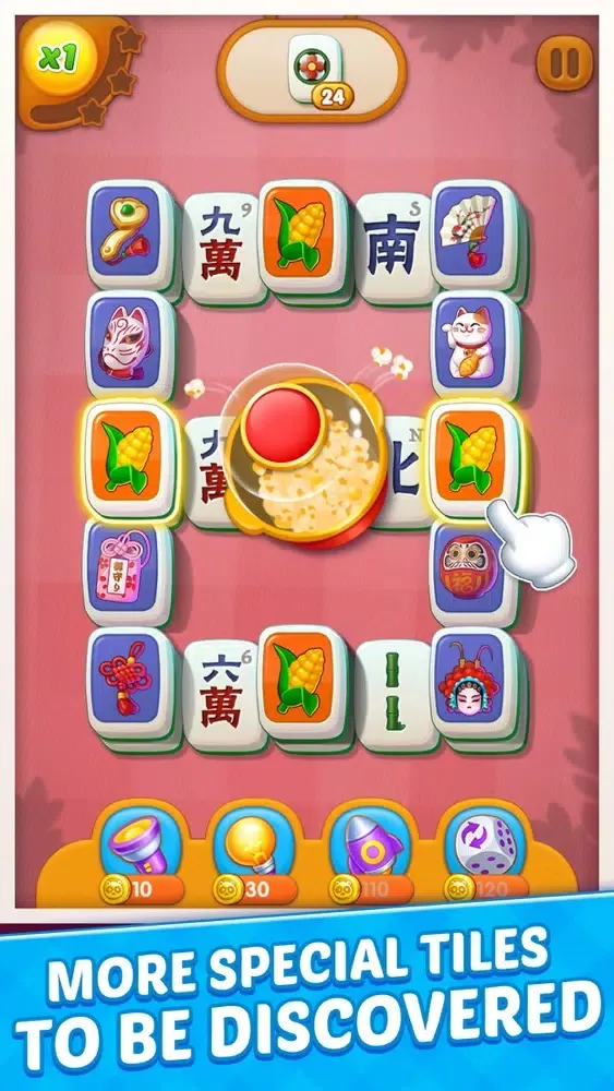 Zrzuty ekranu Mahjong Food City