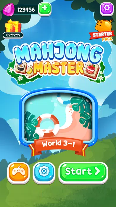 ภาพหน้าจอของ Mahjong Tile Master