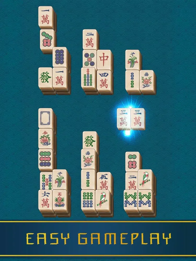 تصاویر Mahjong Classic Puzzle Game iPad 