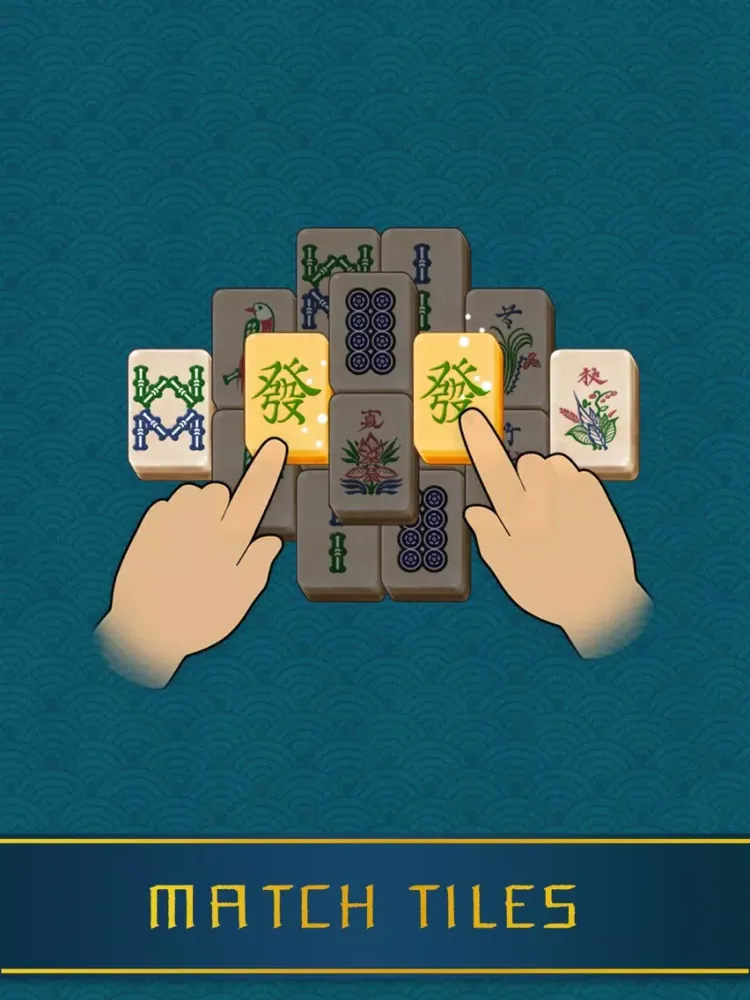 تصاویر Mahjong Classic Puzzle Game iPad 
