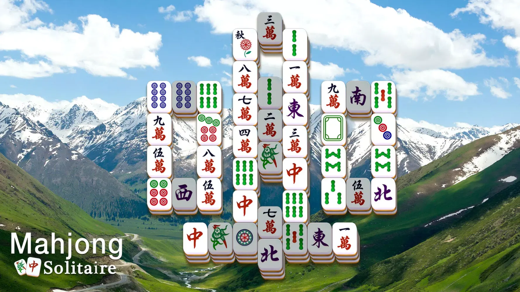 Tangkapan layar Mahjong Solitaire
