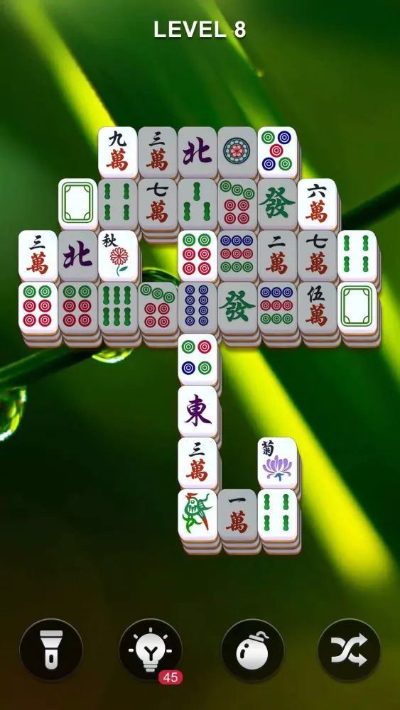 Tangkapan layar Mahjong Solitaire