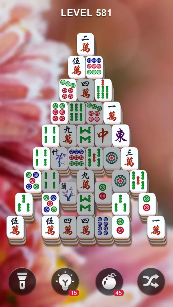 Tangkapan layar Mahjong Solitaire