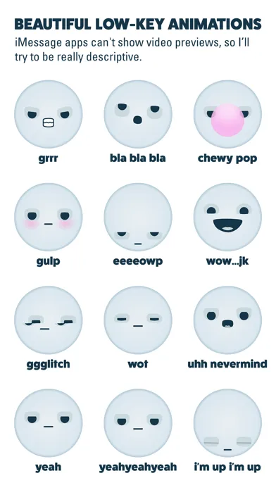 Low Key Animated Stickers スクリーンショット