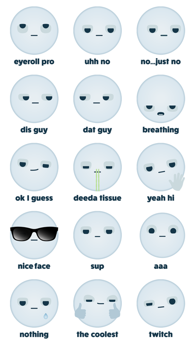 Tangkapan layar Low Key Animated Stickers