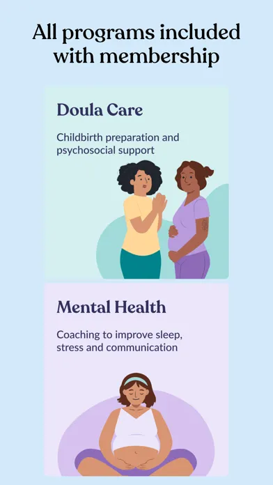 Zrzuty ekranu Mahmee: Maternal Health App