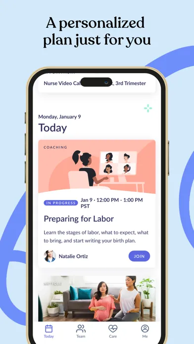 Zrzuty ekranu Mahmee: Maternal Health App