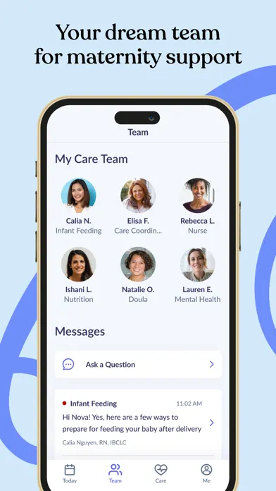 Zrzuty ekranu Mahmee: Maternal Health App