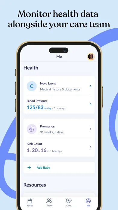 Zrzuty ekranu Mahmee: Maternal Health App
