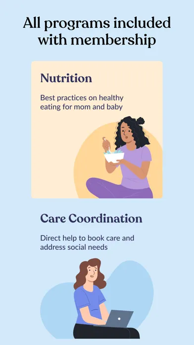 Zrzuty ekranu Mahmee: Maternal Health App