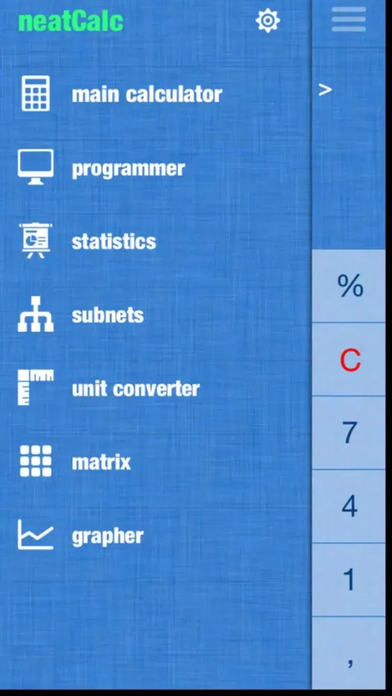 Zrzuty ekranu Graphing Calculator 2015