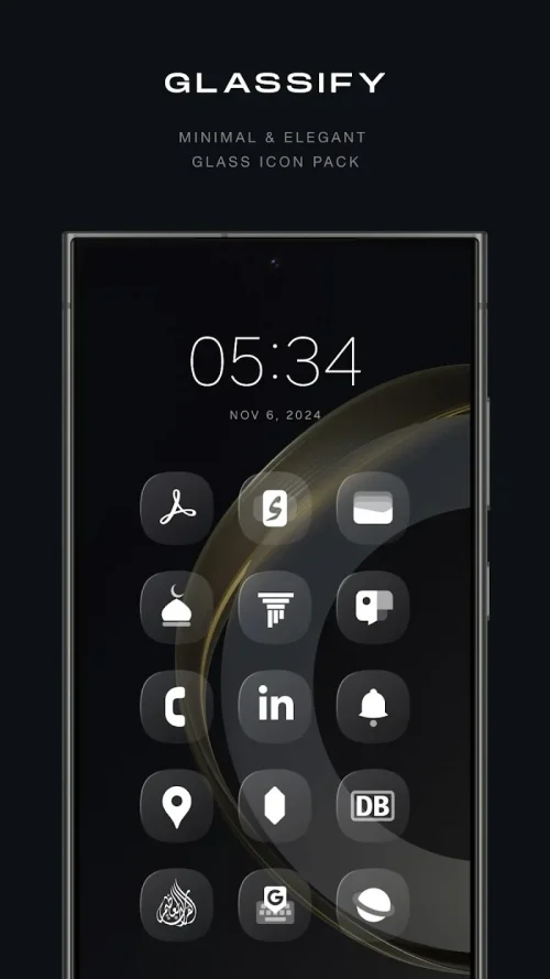 Glassify Icon Pack-screenshot-1