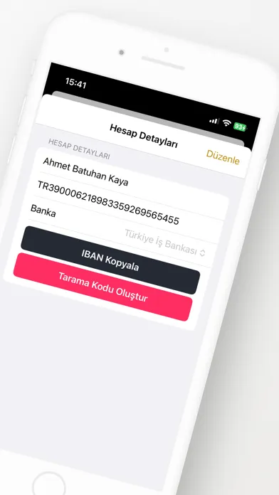 İBANIMA - Kolay İban Yönetimi Screenshots