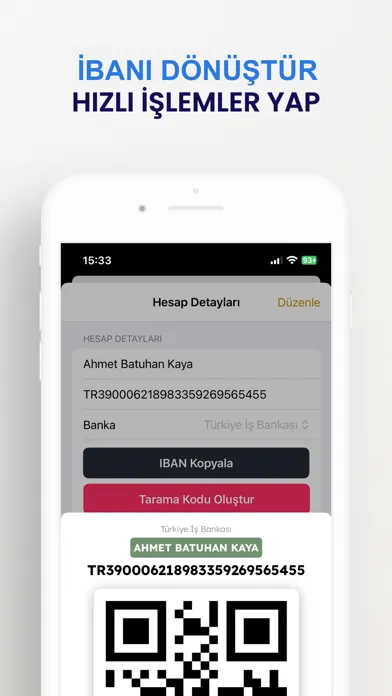 İBANIMA - Kolay İban Yönetimi Screenshots