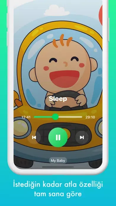 Tangkapan layar MyBaby Lullaby Relaxing Musics