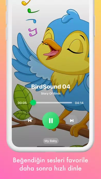 Tangkapan layar MyBaby Lullaby Relaxing Musics