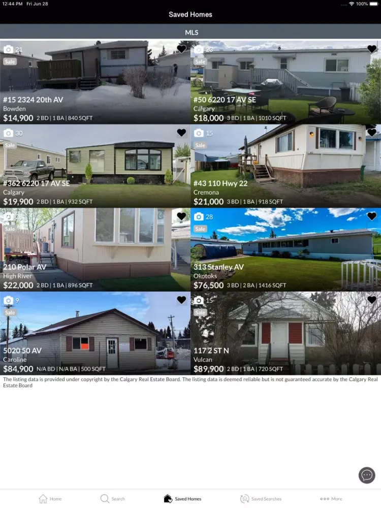 Capturas de pantalla de Mahogany Real Estate iPad 