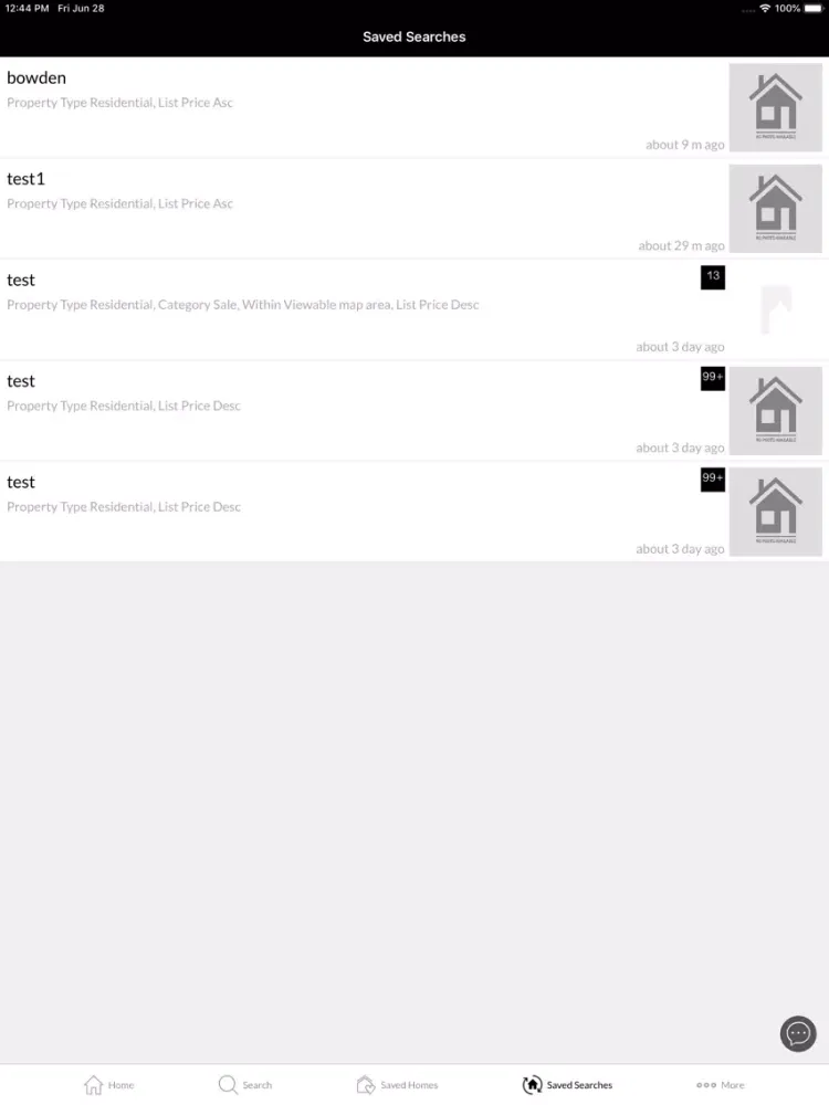 Capturas de pantalla de Mahogany Real Estate iPad 