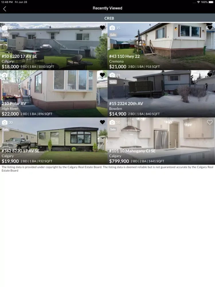 Capturas de pantalla de Mahogany Real Estate iPad 