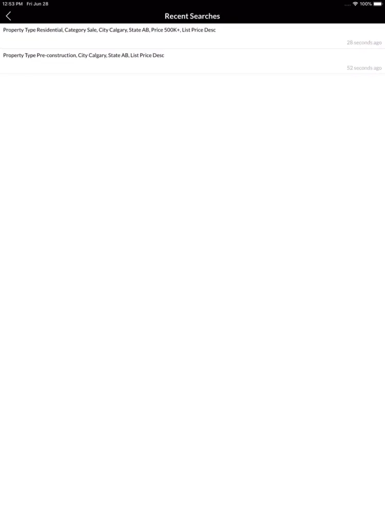 Capturas de pantalla de Mahogany Real Estate iPad 
