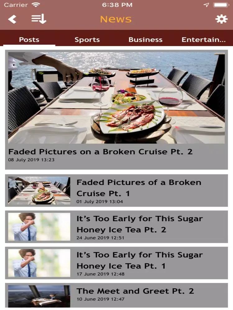 Mahogany Society iPad  Screenshots