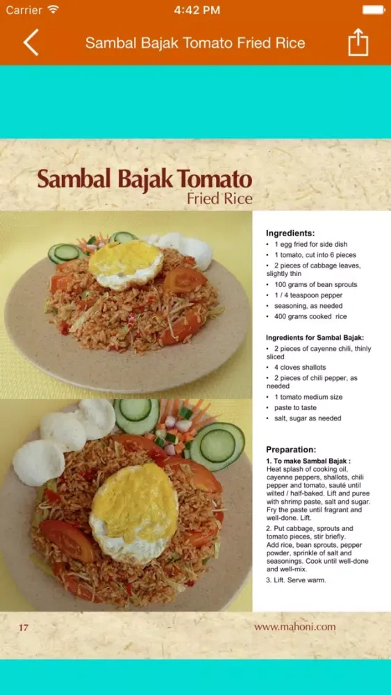 Tangkapan layar Fried Rice Cooking Creations HD