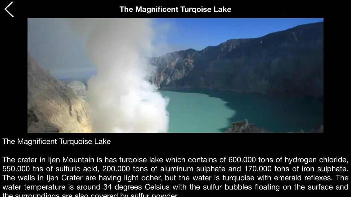 Ijen Crater スクリーンショット
