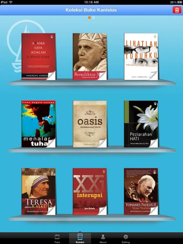 Toko Buku Kanisius iPad  Screenshots