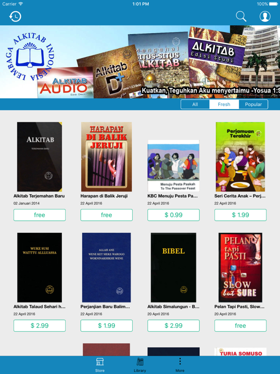 Screenshot di Alkitab LAI iPad 