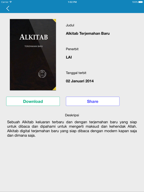 Screenshot di Alkitab LAI iPad 