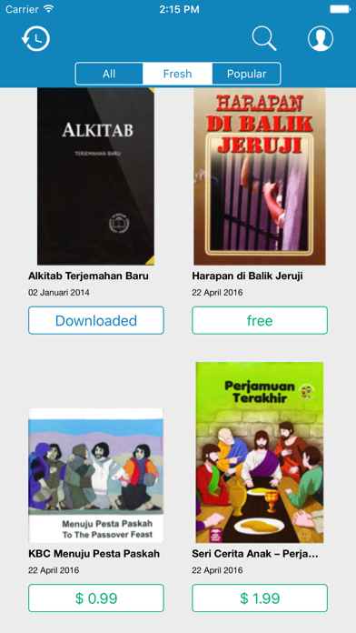 Screenshot di Alkitab LAI