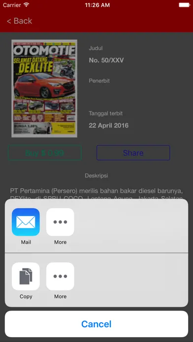 Tabloid Otomotif应用截图
