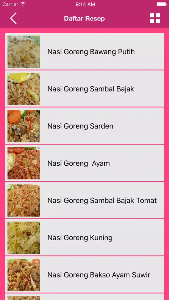 50 Resep Nasi Goreng HD應用截圖