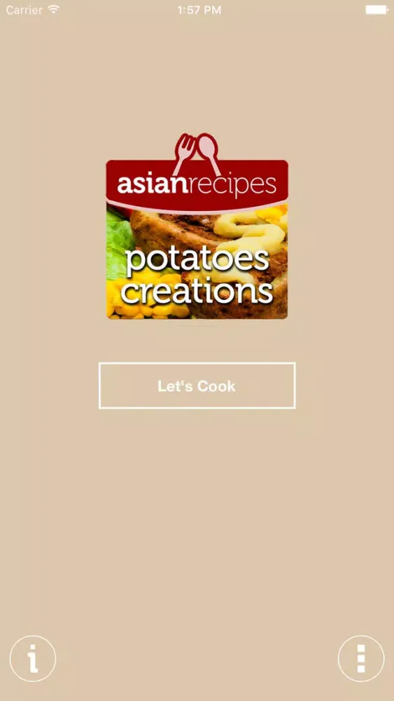 Potato Recipes Asian Creations Screenshots