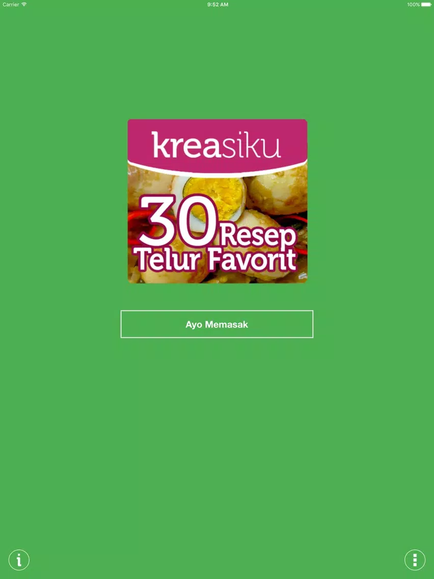 Captures d'écran de 30 Resep Telur Favorit iPad 