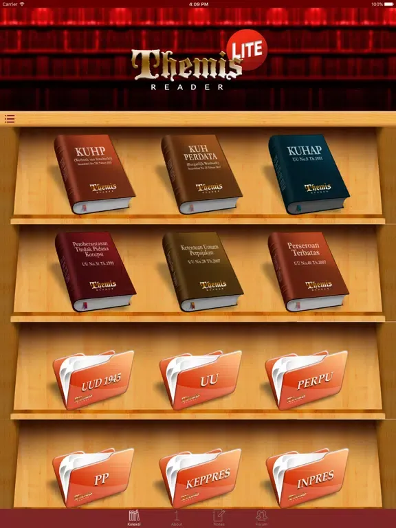 Themis Reader Lite iPad  سکرین شاٹس