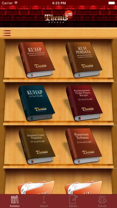 Themis Reader Lite سکرین شاٹس